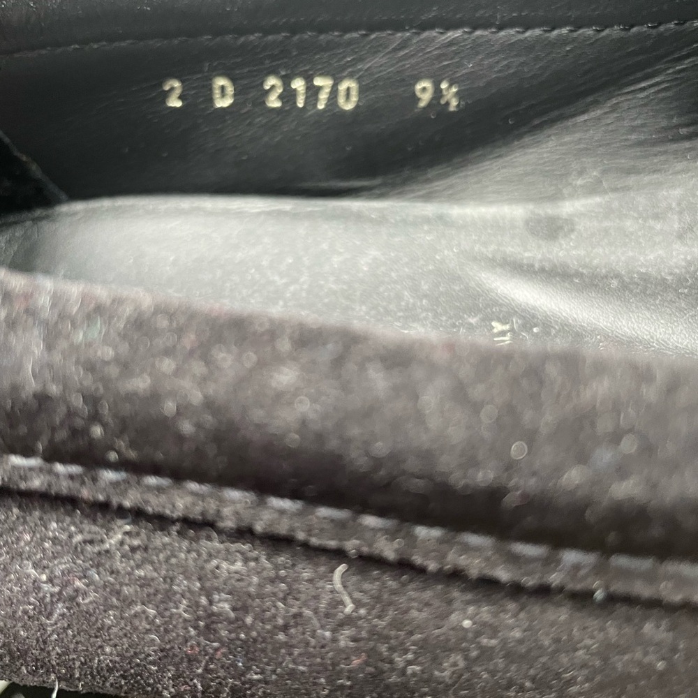 Prada Black Suede Loafers Slip-On Moccasin Style - Picture 4 of 4